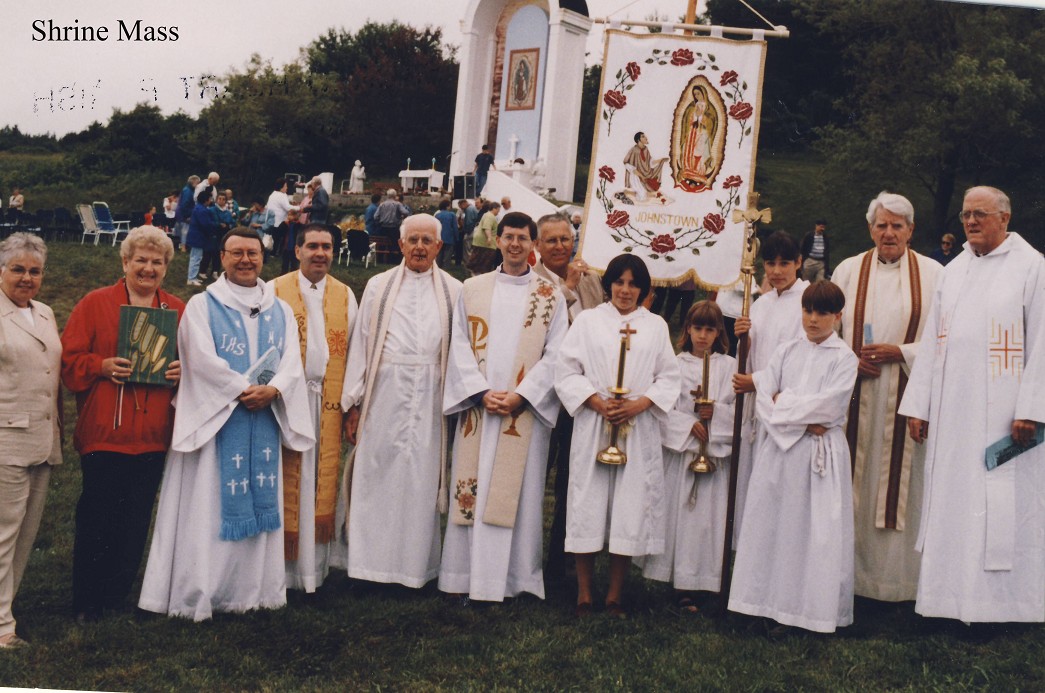 Celebrants at Our Lady of Guadalupe Mass