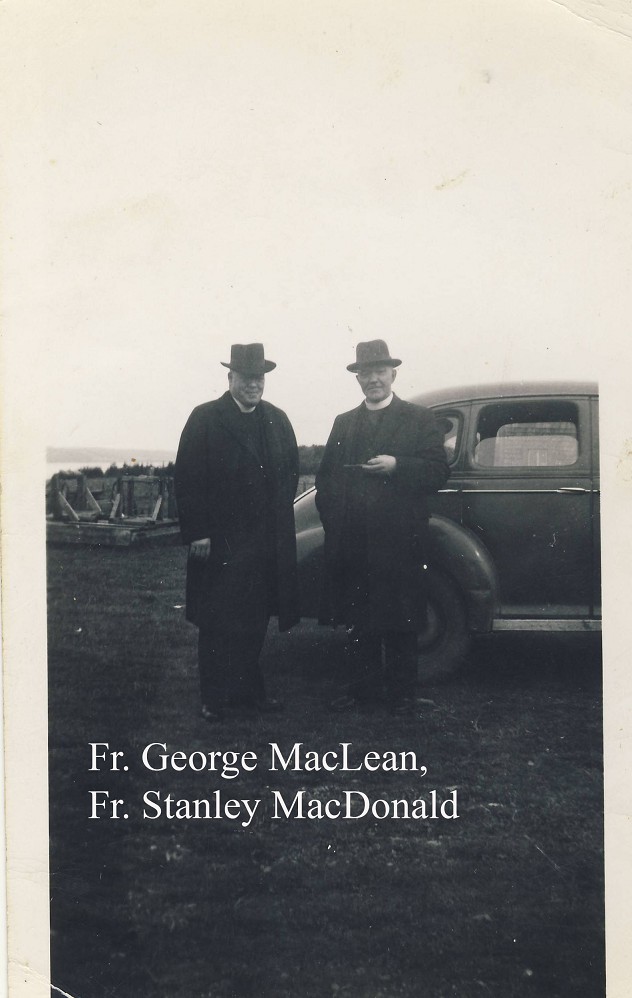 Fr. George MacLean and Fr. Stanley MacDonald